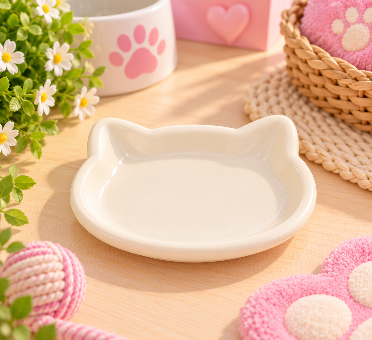 Assiette gamelle pour chat