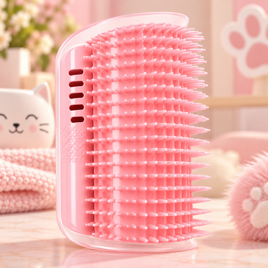 Brosse murale de massage pour chat