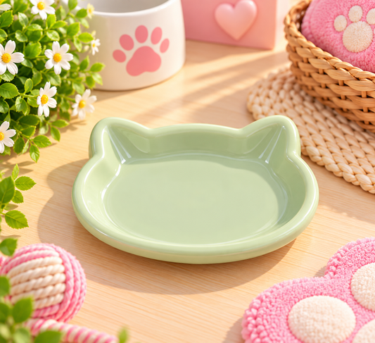 Assiette gamelle pour chat