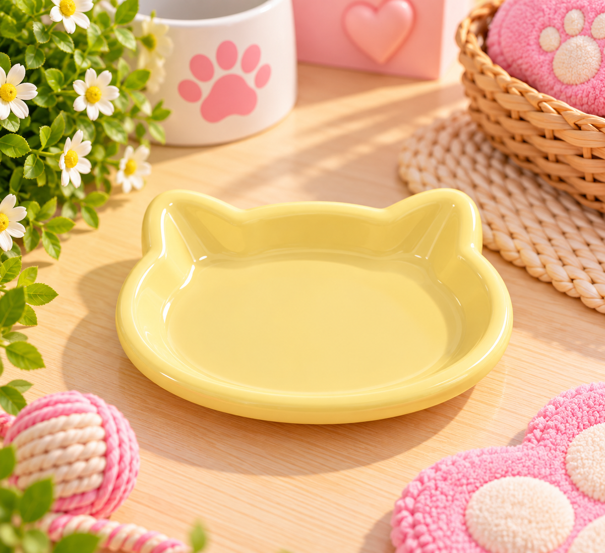 Assiette gamelle pour chat